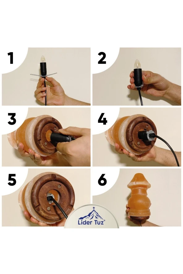 Himalaya Tuz Lambası Ananas Şeklinde - 3