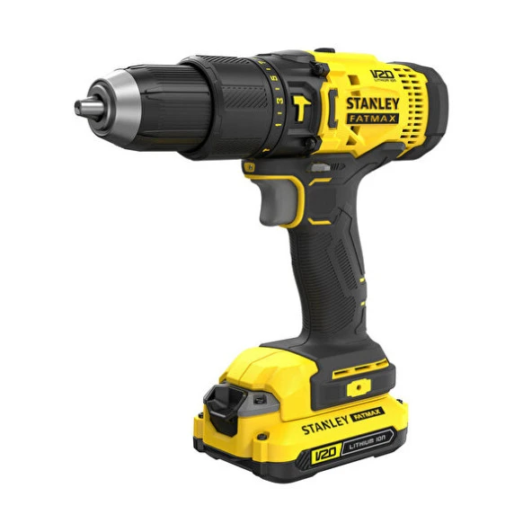 Stanley SCD718D2K Çift Akülü Darbeli Matkap 18V 2x2,0Ah