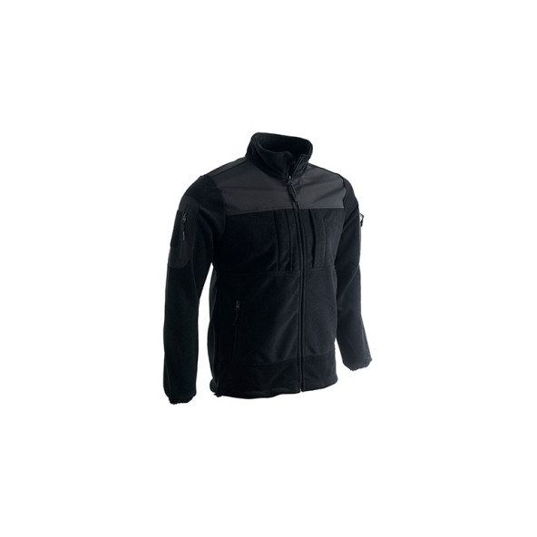 KARCAMP 341 MODEL SİYAH 6 CEPLİ ROBALI POLAR MONT - 3
