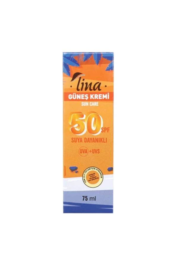 Lina Hindistan Cevizi Özlü Güneş Kremi 50spf 75 ml