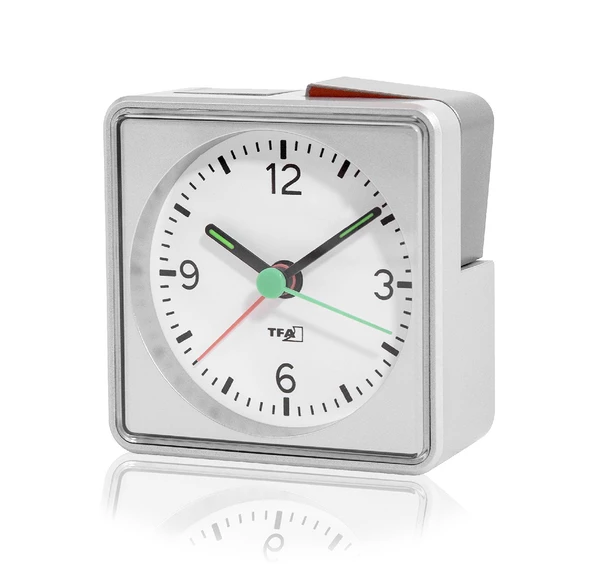 TFA Push Alarmlı Aydınlatmalı Elektronik Masa Saati - 3