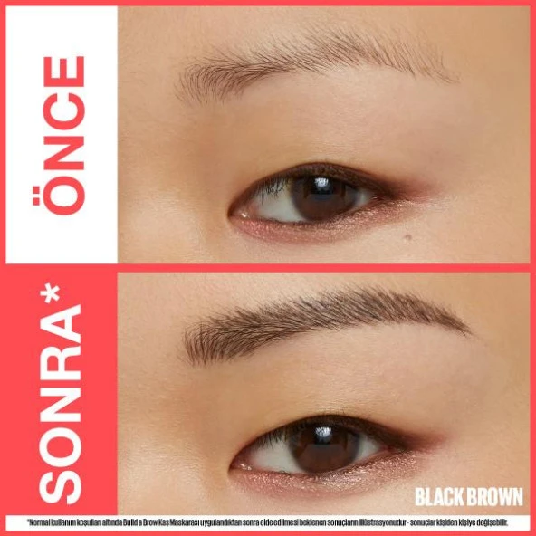 Maybelline New York Build a Brow 2in1 Kaş Kalemi ve Jeli Black Brown - 4