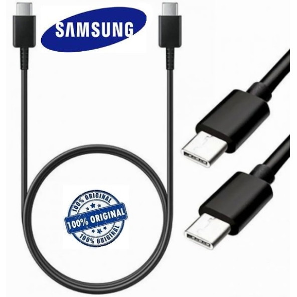 Day Samsung Galaxy A10 25W ve 45W Ep-dn975 5a Type c To Type c Hızlı Şarj ve Data Kablosu