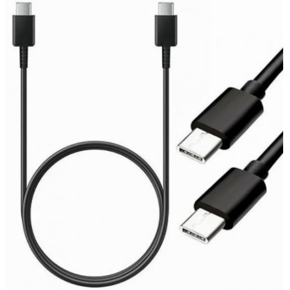 Samsung Galaxy Note 10+ Plus 25W ve 45W Ep-dn975bba 5a Type c To Type c Hızlı Şarj ve Data Kablosu - 8