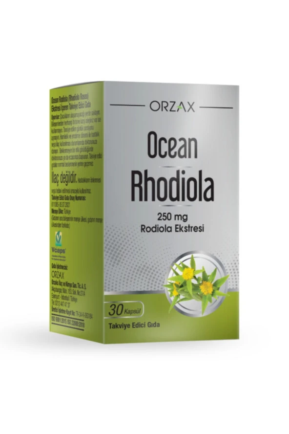 Ocean Rhodıola 250 Mg 30 Kapsül ürün görseli