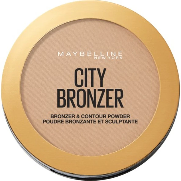 Maybelline New York City Bronze Bronzlaştırıcı & Kontür Pudrası - 200 Medium Cool (Orta, Soğuk Ton) ürün görseli 1
