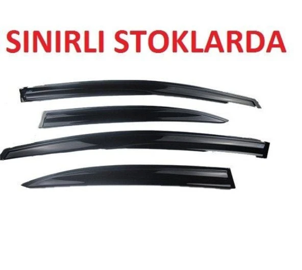 Honda Civic Uyumlu Fb7 Cam Rüzgarlığı Mugen 4 Lü Sunplex