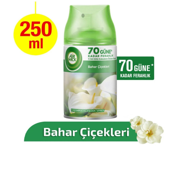 AİR WICK FRESHMATIC YEDEK SPREY  250ML BAHAR ÇİÇEKLERİ