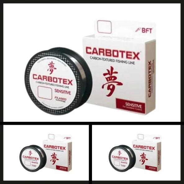 Uyguna-Yakala 100 Mt 0.180 Mm Carbotex Sensitive Makara Misina-MAK.106 - Resim 2