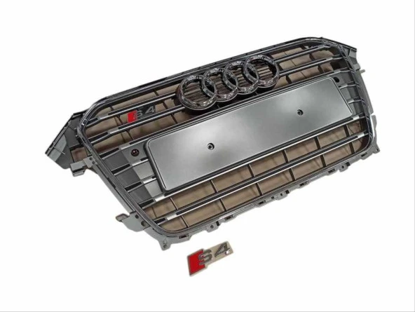 Audi A4 Uyumlu 2013-2015 S4 Panjur - Gri - 2