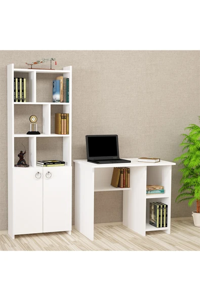 Kalender Dekor Avel Mayra 90 Cm Çalışma Masası Takımı Avm01 ürün görseli