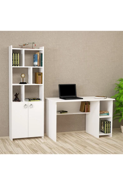 Kalender Dekor Avel Mayra 120 Cm Çalışma Masası Takımı Avem01 ürün görseli