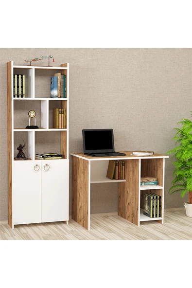 Kalender Dekor Avel Mayra 90 Cm Çalışma Masası Takımı Avm02 ürün görseli