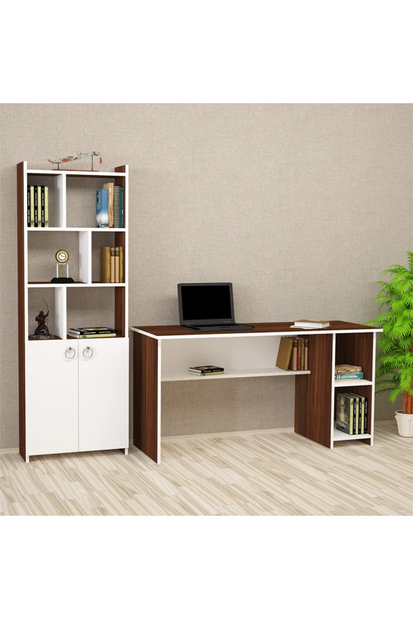 Kalender Dekor Avel Mayra 145 Cm Çalışma Masası Takımı Avlm03