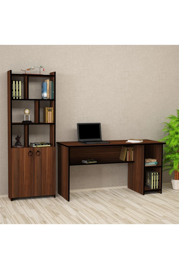 Kalender Dekor Avel Mayra 145 Cm Çalışma Masası Takımı Avlm05