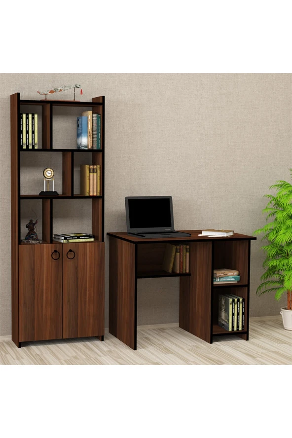 Kalender Dekor Avel Mayra 90 Cm Çalışma Masası Takımı Avm05