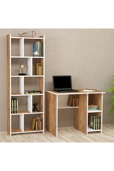 Kalender Dekor Avel Snow 90 Cm Çalışma Masası Takımı Avs02 ürün görseli