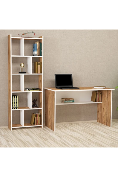 Kalender Dekor Ellen Snow 120 Cm Çalışma Masası Takımı El02 ürün görseli