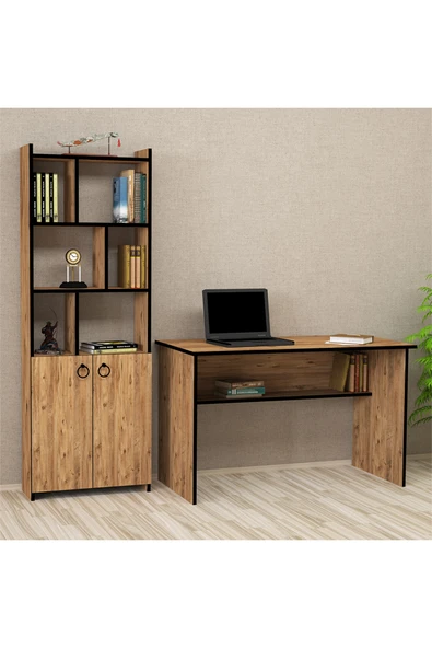 Kalender Dekor Ellen Mayra 120 Cm Çalışma Masası Takımı El04 ürün görseli