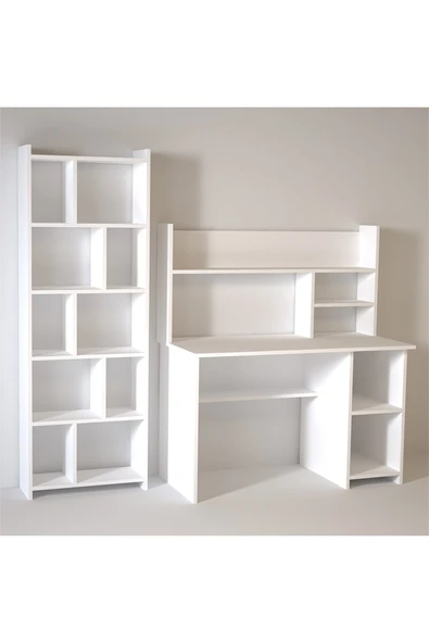 Kalender Dekor Jimmy Snow 120 Cm Çalışma Masası Takımı Jms01 - Resim 3