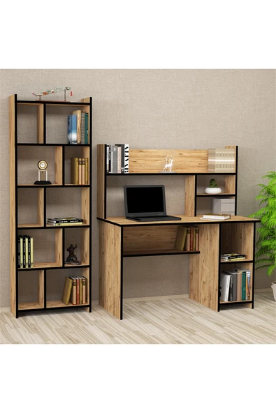 Kalender Dekor Jimmy Snow 120 cm Çalışma Masası Takımı Jms04 ürün görseli