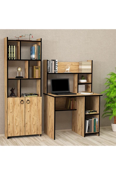 Kalender Dekor Jimmy Mayra 90 Cm Çalışma Masası Takımı Jmm04 ürün görseli