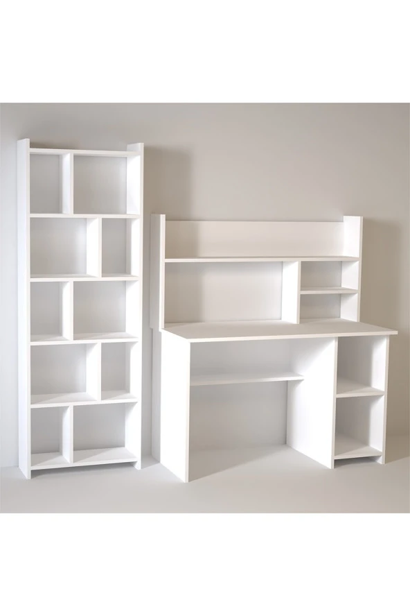 Kalender Dekor Jimmy Snow 120 Cm Çalışma Masası Takımı Jms01 - 3