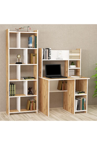 Kalender Dekor Jimmy Snow 90 Cm Çalışma Masası Takımı Jms02 ürün görseli