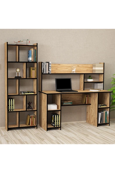 Kalender Dekor Jimmy-twins Snow 145 Cm Çalışma Masası Takımı Jms04 ürün görseli