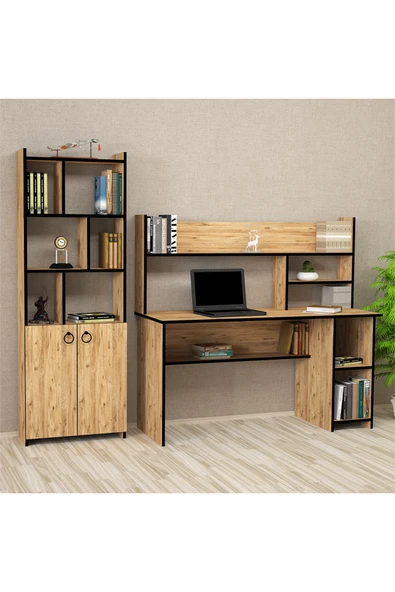 Kalender Dekor Jimmy Mayra 145 Cm Çalışma Masası Takımı Jmm04 ürün görseli