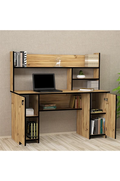 Kalender Dekor Lucas-twins 04 145 Cm Çalışma Masası Lc04 - Resim 2