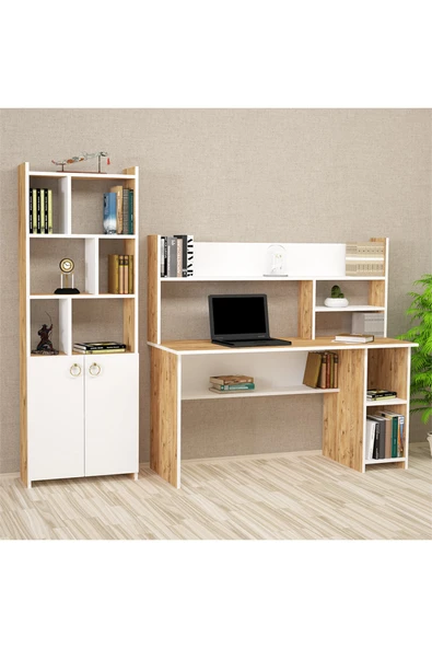 Kalender Dekor Jimmy Mayra 145 Cm Çalışma Masası Takımı Jmm02 ürün görseli