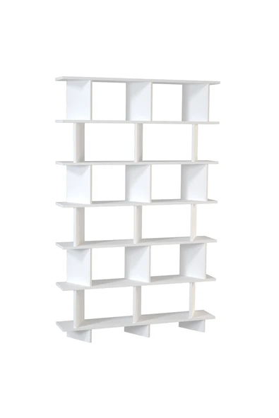 Kalender Dekor Azure-120 Raflı Kitaplık - Resim 4