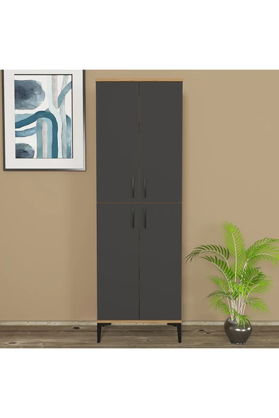 Kalender Dekor Rose-4 Çok Amaçlı Elbise Dolabı Gardırop - Resim 2