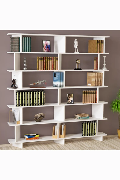 Kalender Dekor Azure-180 Raflı Kitaplık ürün görseli