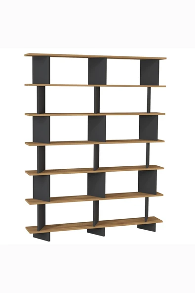 Kalender Dekor Azure-150 Raflı Kitaplık - Resim 4