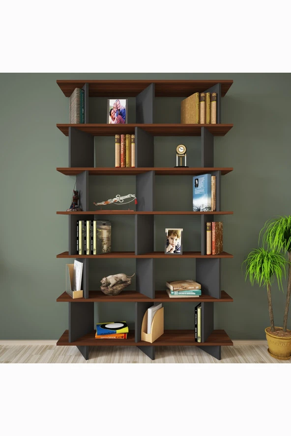Kalender Dekor Azure-120 Raflı Kitaplık - 3