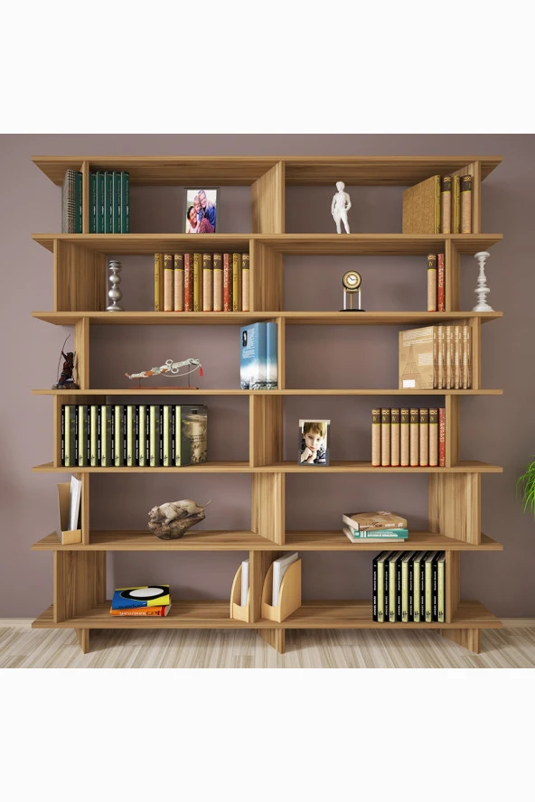 Kalender Dekor Azure-180 Raflı Kitaplık - 2