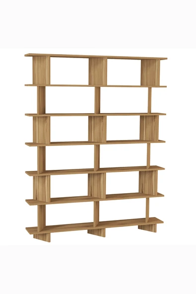 Kalender Dekor Azure-150 Raflı Kitaplık - Resim 4