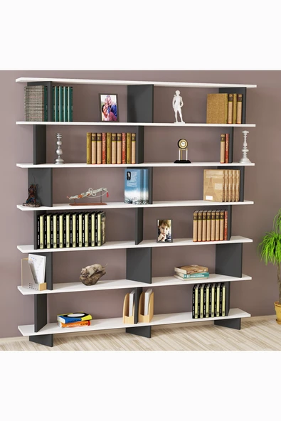 Kalender Dekor Azure-180 Raflı Kitaplık ürün görseli