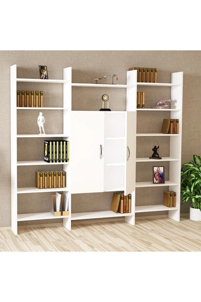 Kalender Dekor Viyan Kapaklı Kitaplık Vyn01 - Resim 2