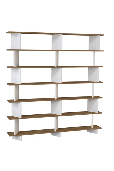 Kalender Dekor Azure-180 Raflı Kitaplık - Resim 4