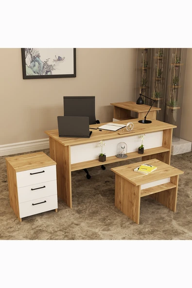 Kalender Dekor Merkür-1-2-3-4 Ofis Büro Masası Takımı ürün görseli 1