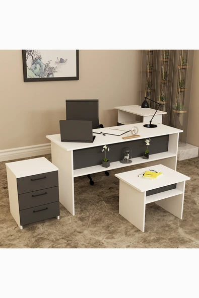 Kalender Dekor Merkür-1-2-3-4 Ofis Büro Masası Takımı ürün görseli 1