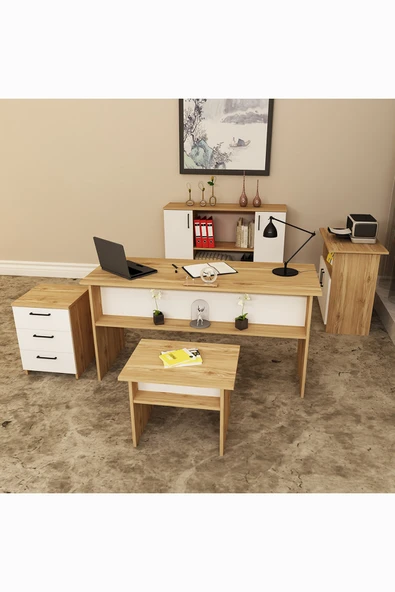 Kalender Dekor Merkür-1-2-3-4-5 Ofis Büro Masası Takımı - Resim 2