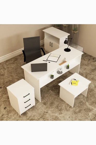 Kalender Dekor Merkür-1-2-3-4 Ofis Büro Masası Takımı - Resim 3