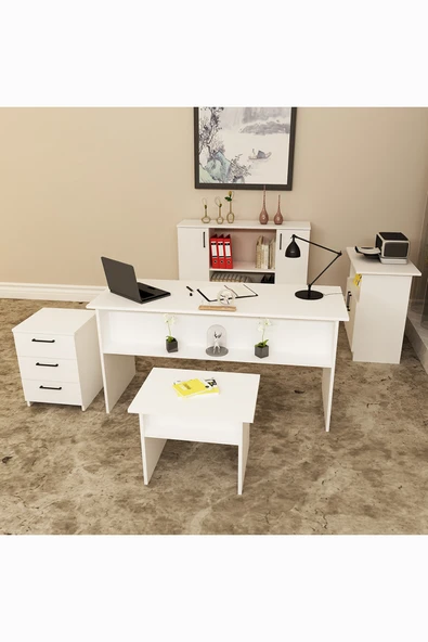 Kalender Dekor Merkür-1-2-3-4-5 Ofis Büro Masası Takımı - Resim 2