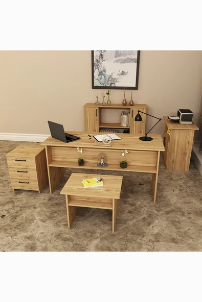 Kalender Dekor Merkür-1-2-3-4-5 Ofis Büro Masası Takımı - Resim 2