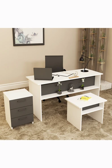 Kalender Dekor Merkür-1-2-3 Ofis Büro Masası Takımı ürün görseli 1