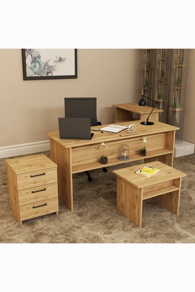 Kalender Dekor Merkür-1-2-3-4 Ofis Büro Masası Takımı ürün görseli 1